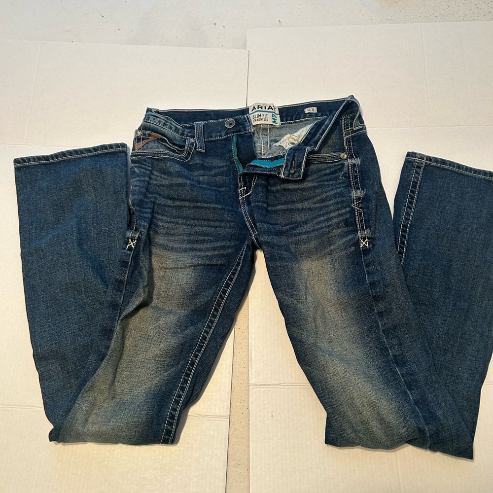 Ariat Men's Dark Blue Bootcut Jeans